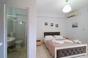 Koupelna v ubytování Neranxi Apartament