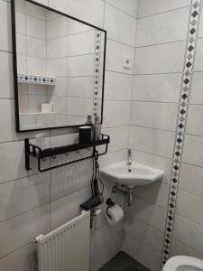 Koupelna v ubytování B&B Hotel Elselina