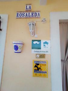Certifikát, ocenenie alebo iný dokument vystavený v ubytovaní La Rosaleda de Orgaz