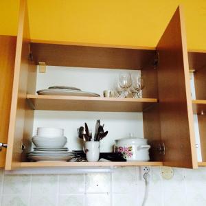 Cucina o angolo cottura di Pension VIDHOUS 1