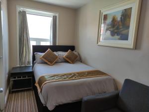 Postel nebo postele na pokoji v ubytování Double bedroom studios + 18 fotografií