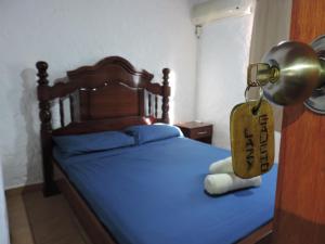 Cama ou camas em um quarto em Hostel Lazy Gaucho