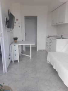 Kuchyň nebo kuchyňský kout v ubytování Apartament Blau Park II, l'Estartit