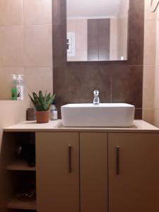 Et badeværelse på Sweet Dreams Home