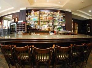 Lounge nebo bar v ubytování Massabki Hotel