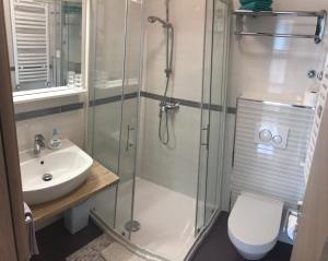 Kúpeľňa v ubytovaní Apartment Pančur
