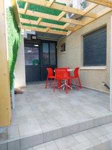 Patio nebo venkovní prostory v ubytování קסם הכפר
