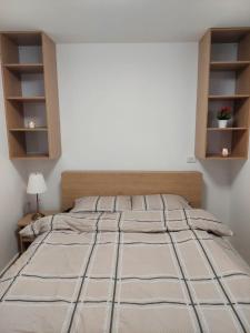 Postel nebo postele na pokoji v ubytování קסם הכפר
