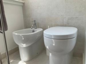 Kúpeľňa v ubytovaní Studio 25 apartment - near metro M3