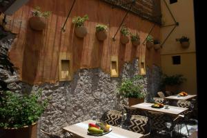 Restaurace v ubytování Casa Lorenza Hotel