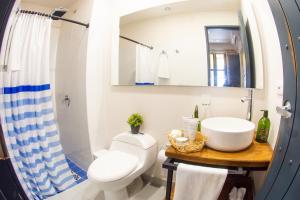 Koupelna v ubytování Casa Lorenza Hotel