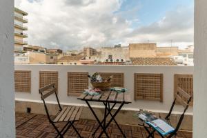 A balcony or terrace at Kalea Apartment