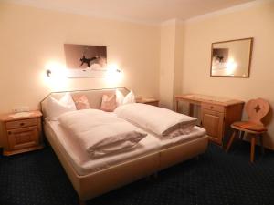 Cama o camas de una habitación en Gasslihof