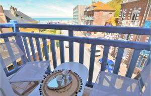 Balkón alebo terasa v ubytovaní Cozy Apartment In Mers-Les-Bains