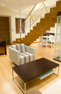 Zona de estar de Apartamentos María Luisa