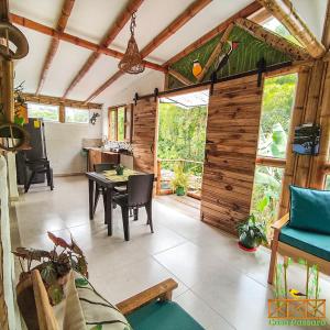 Posezení v ubytování Casa Passaro 2