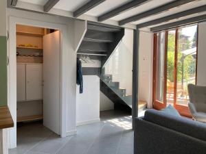 Posedenie v ubytovaní mini loft Lido with own sunny & private garden