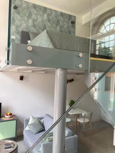 Posedenie v ubytovaní mini loft Lido with own sunny & private garden