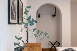 Łóżko lub łóżka w pokoju w obiekcie Apartment am Grundlsee