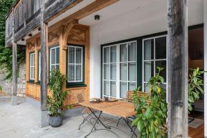 Budynek, w którym mieści się apartament