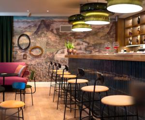 Гостиная зона в Hotel Supetar
