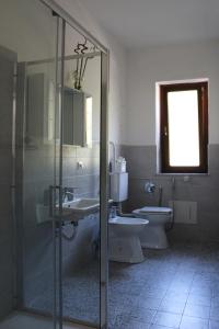 Phòng tắm tại La casa della zia