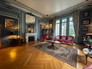 Fotografia z galérie ubytovania Chateau Maleplane v destinácii Saint-Léonard-de-Noblat