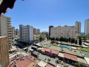 Výhľad na mesto Benidorm alebo výhľad na mesto priamo z apartmánu