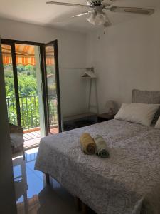 Ένα ή περισσότερα κρεβάτια σε δωμάτιο στο Apartment Olive & Kin, Collioure +22 φωτογραφίες
