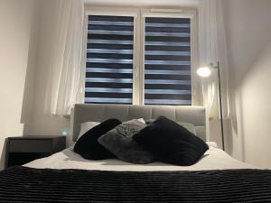 Posteľ alebo postele v izbe v ubytovaní Modern Box Apartment