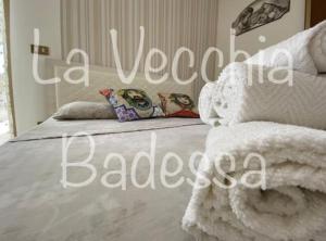 A bed or beds in a room at La vecchia Badessa a due passi dal mare