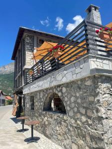 Nespecifikovaný výhled na hory nebo výhled na hory při pohledu z bed and breakfast