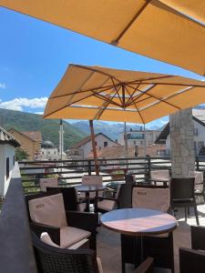 Nespecifikovaný výhled na hory nebo výhled na hory při pohledu z bed and breakfast