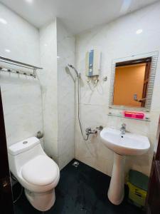 Koupelna v ubytování Hotel Quỳnh Anh