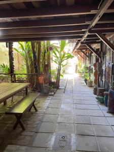 Um jardim em Pousada Alquimia