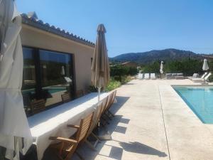 Bazén v ubytovaní Villa Can Batach-Nueva Construcción en Sóller alebo v jeho blízkosti
