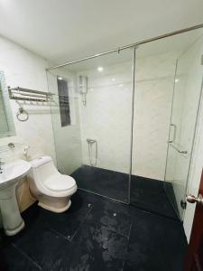Koupelna v ubytování Hotel Quỳnh Anh