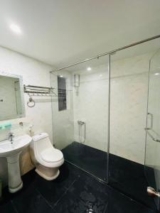Koupelna v ubytování Hotel Quỳnh Anh