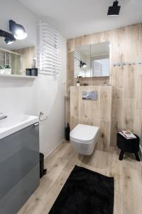Koupelna v ubytování OW Mewa domki apartamenty nad jeziorem