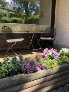 Ein Garten an der Unterkunft Fewo Lotte