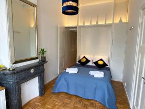 Canal Hideaway客房内的一张或多张床位