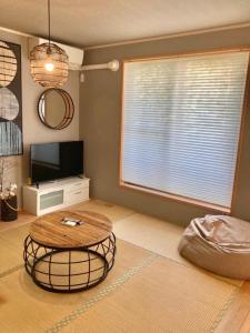 TV a/nebo společenská místnost v ubytování villa okinawa onna