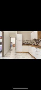 Kuchyň nebo kuchyňský kout v ubytování Apartments Arijan30