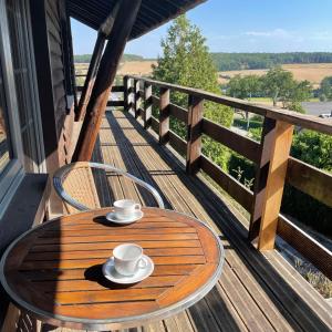 Balkón nebo terasa v ubytování Le Sommelet