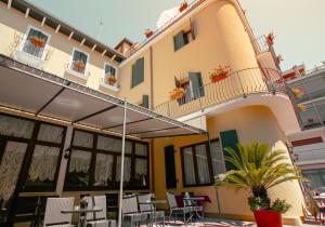 Balkon lub taras w obiekcie Hotel Villa Edera