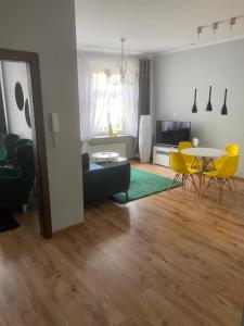 Posezení v ubytování Apartament Jedności