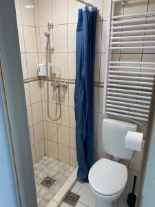 Kúpeľňa v ubytovaní Kalcit Tourist Motel