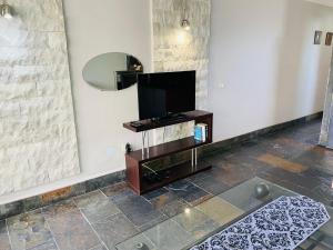 TV a/nebo společenská místnost v ubytování Lizards Lounge - Tanife Apartment beim Yumbo