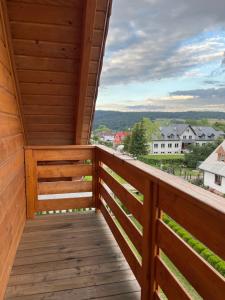 Balkon lub taras w obiekcie Willa WIKTORIA