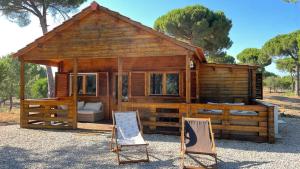 Budova, kde se chata nachází